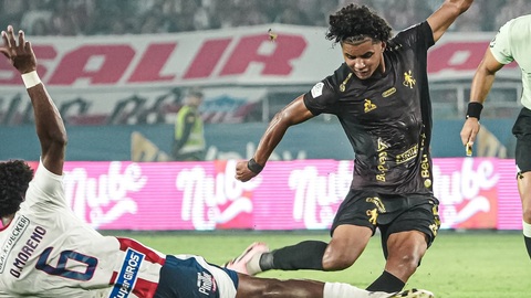 América enfrentó a Junior en los cuadrangulares de Liga BetPlay