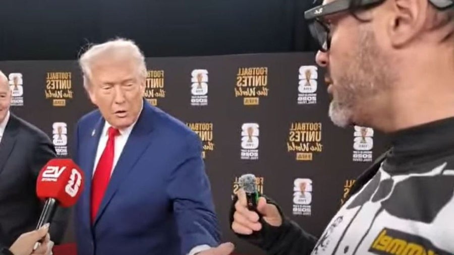 [Video] Trump le calificó la 'pinta' al Tigre Córdoba en el del sorteo del Mundial 2026