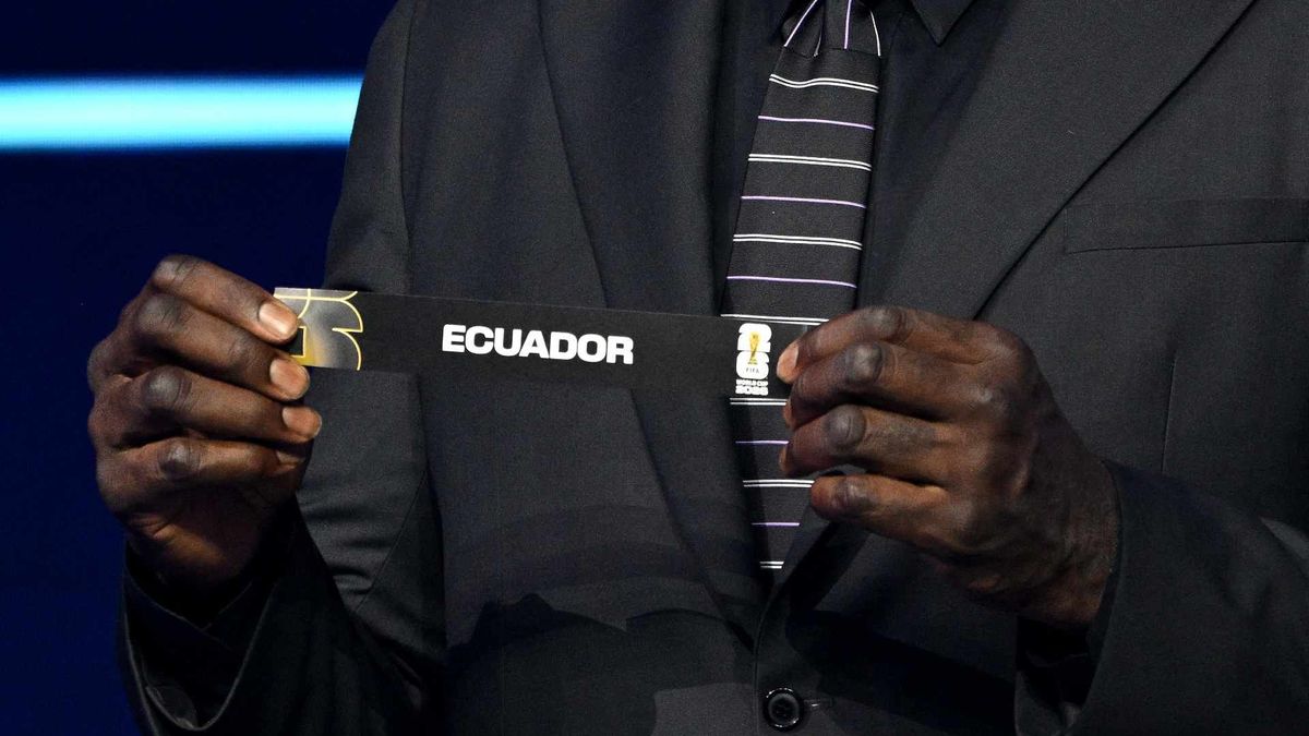 Ecuador conoció grupo y rivales en el Mundial 2026