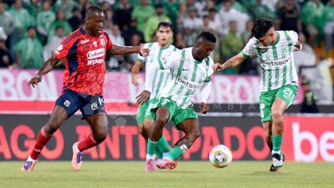 Dimayor sancionó a jugadores de Nacional y Medellín