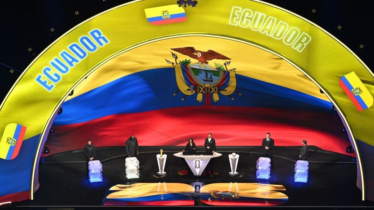 Ecuador en el sorteo del Mundial 2026