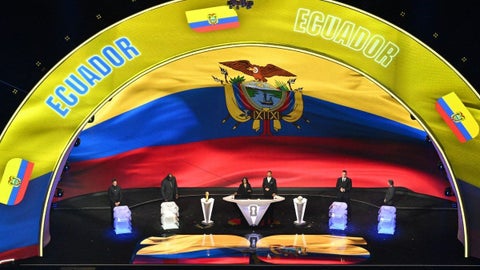 Ecuador en el sorteo del Mundial 2026