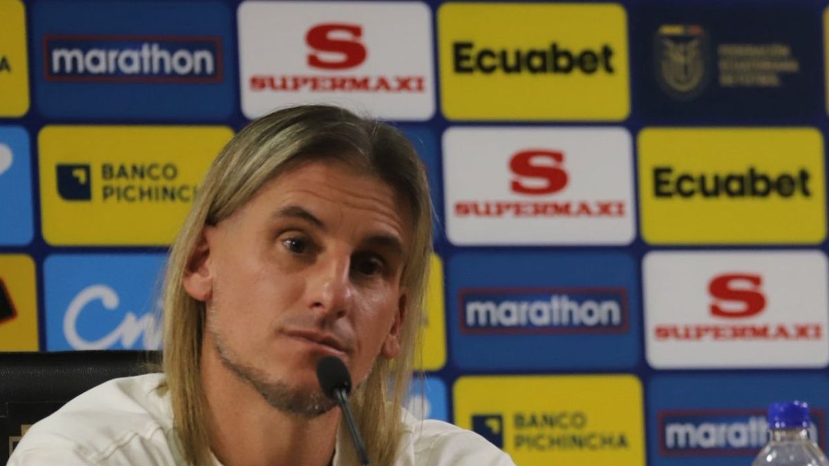 Sebastián Beccacece entrenador de Ecuador