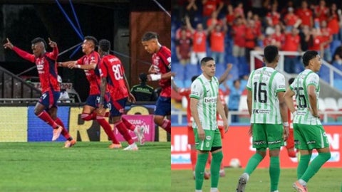 Medellín vs Atlético Nacional final de la Copa BetPlay