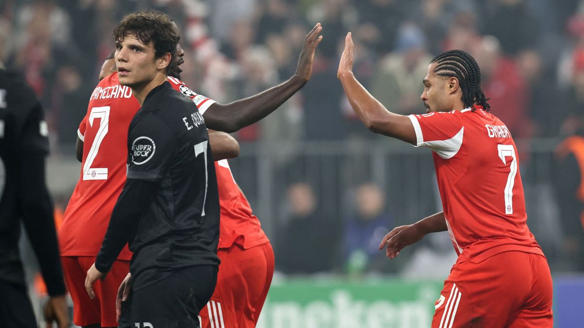 Bayern Múnich goleó a Sporting en la Champions League
