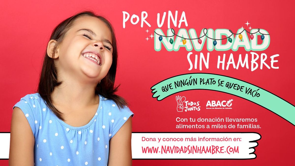 Hagamos que la solidaridad sea el regalo más grande. Haz tu donación en www.navidadsinhambre.com y ayúdanos a que ningún colombiano pase hambre esta #Navidad