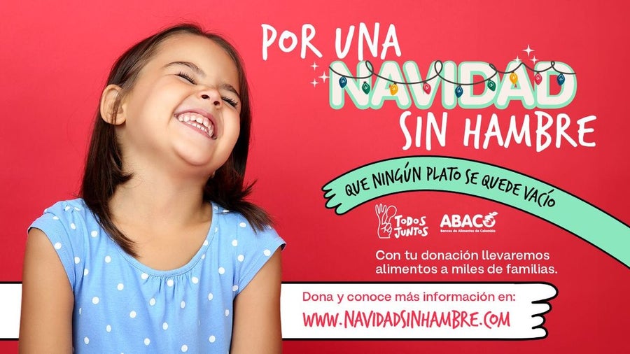 Hagamos que la solidaridad sea el regalo más grande. Haz tu donación en www.navidadsinhambre.com y ayúdanos a que ningún colombiano pase hambre esta #Navidad