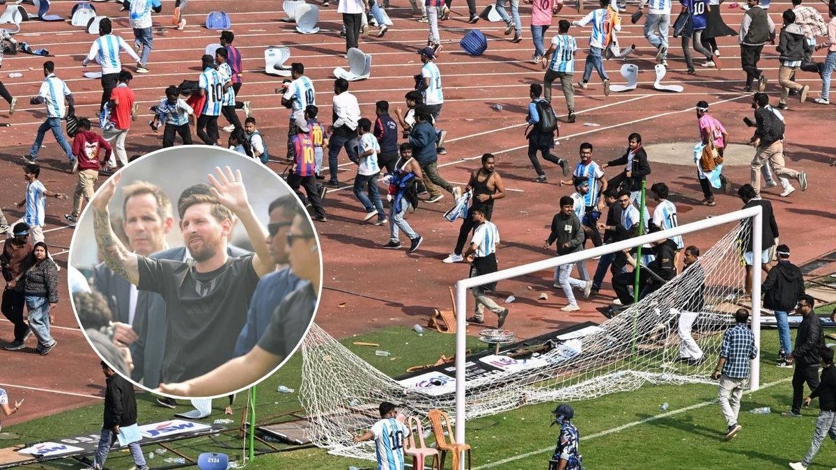 [Video] Caos en la India por visita de Messi: Hinchas estuvieron cerca de provocar una tragedia
