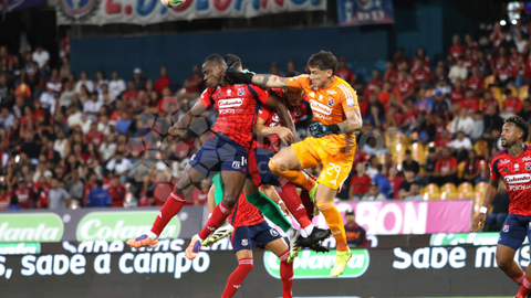 Washington Aguerre, portero de Medellín en la final de la Copa BetPlay