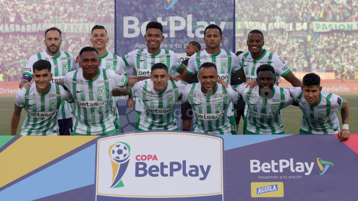 Atlético Nacional en la final de la Copa BetPlay