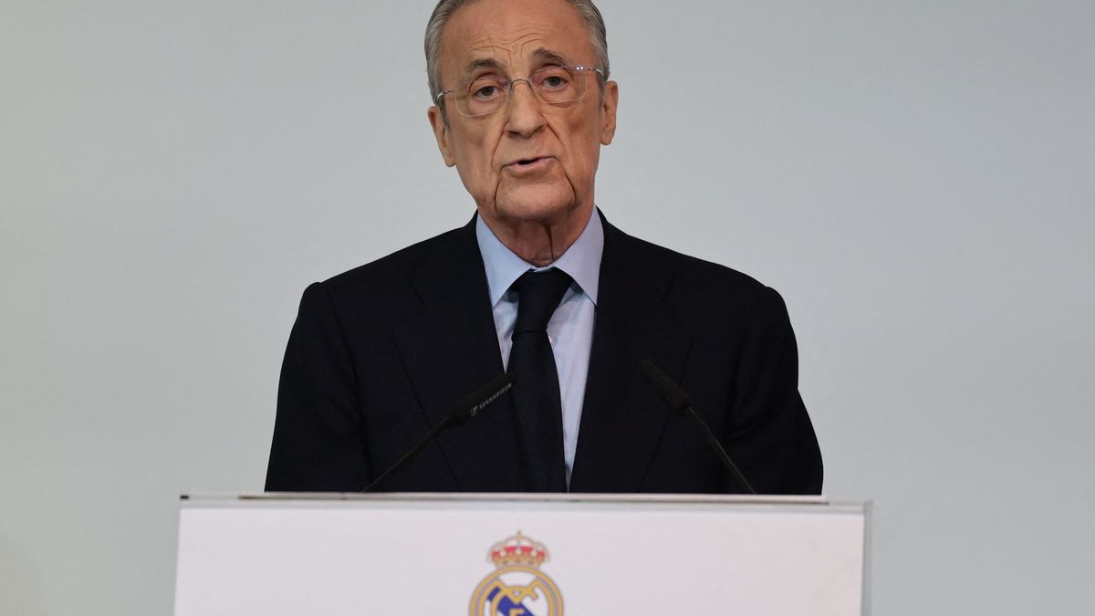 Florentino Pérez, presidente de Real Madrid