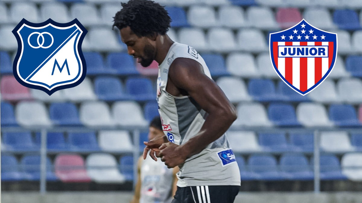 Didier Moreno entrenando previo a la final de vuelta