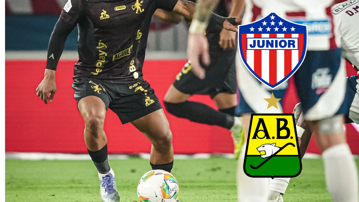 Jugador del América entre Junior y Bucaramanga