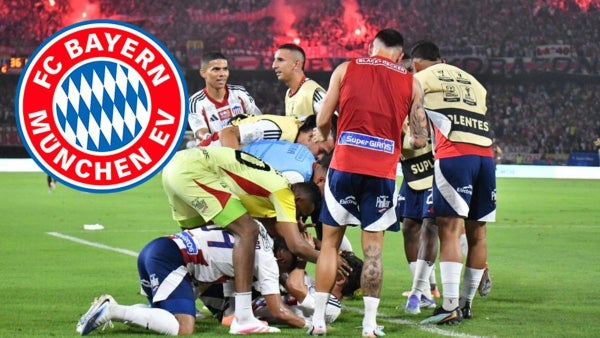 Bayern Múnich reaccionó al título del Junior: Luis Díaz protagonista