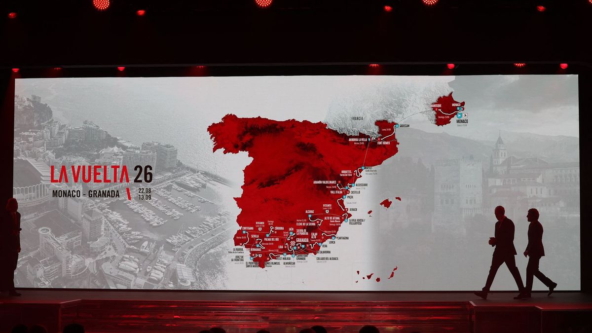 La Vuelta a España presentó su recorrido para la edición de 2026