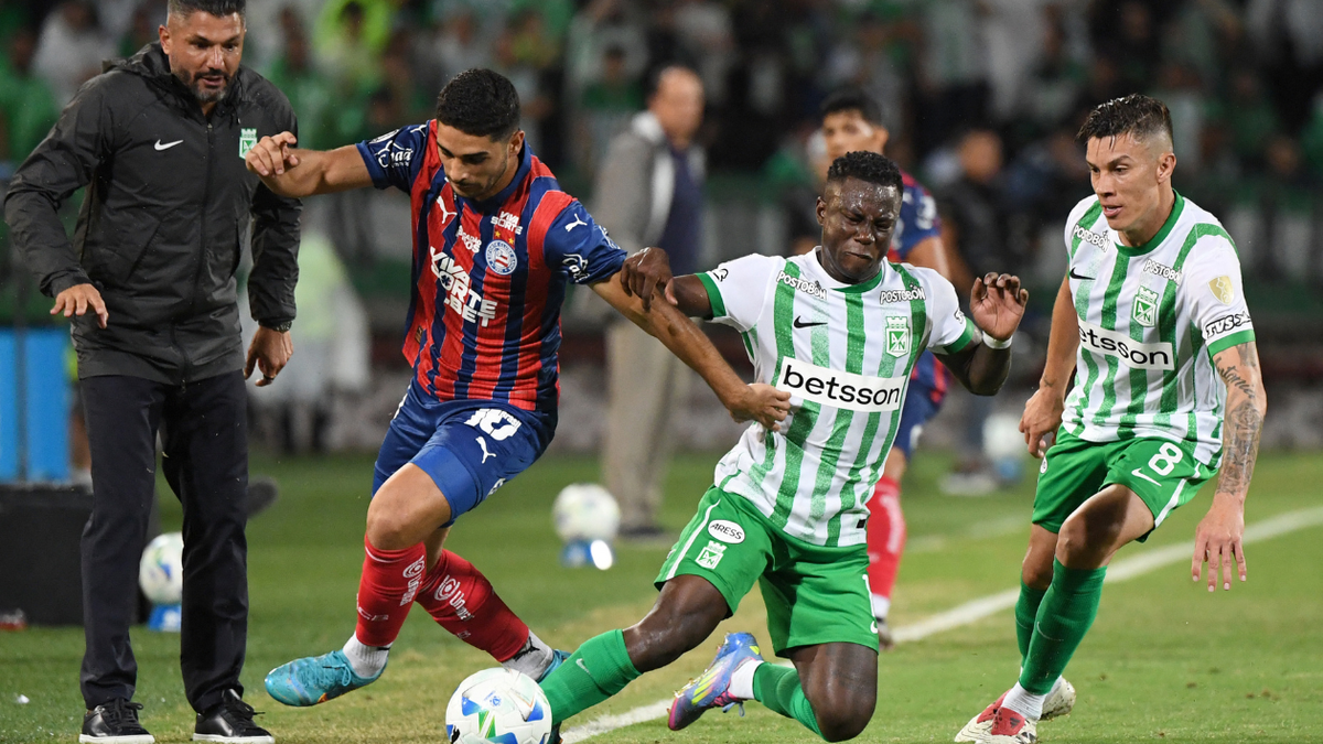 Marino Hinestroza en Libertadores con Nacional