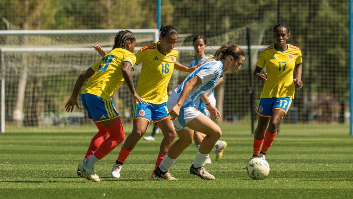 Argentina vs. Colombia femenino Sub-20