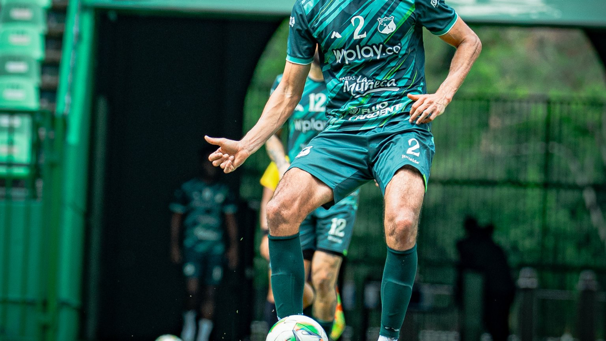 Jugador del Cali en partido de pretemporada