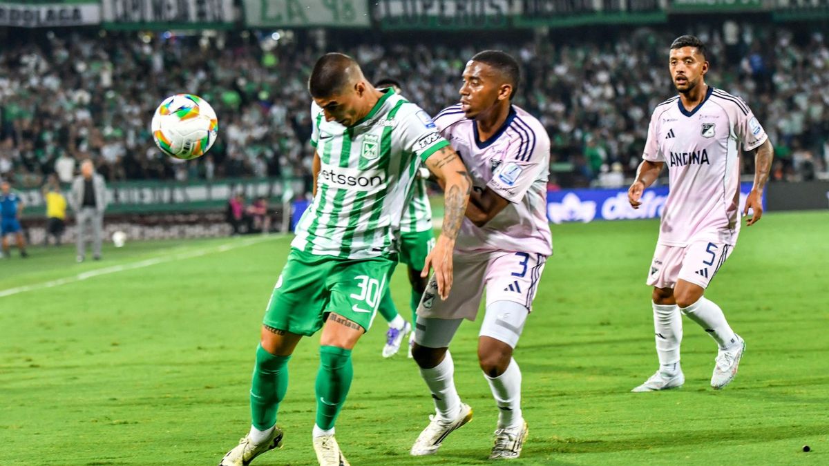 Nacional y Millonarios se enfrentarán en la Copa Sudamericana 2026