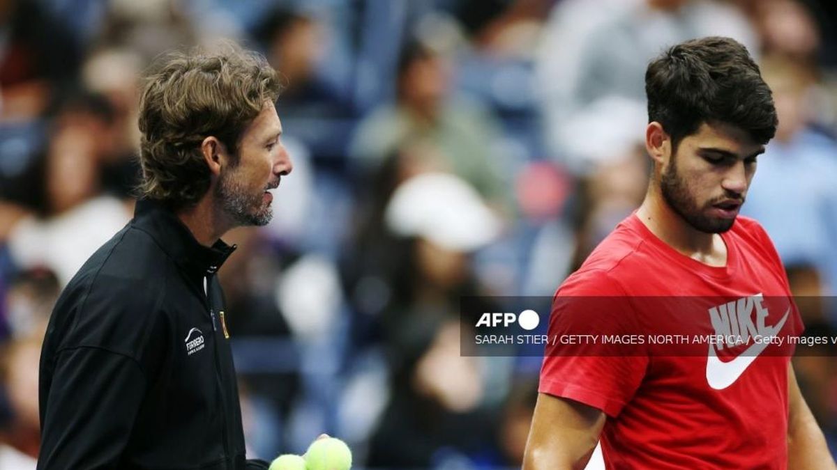 Juan Carlos Ferrero y Carlos Alcaraz