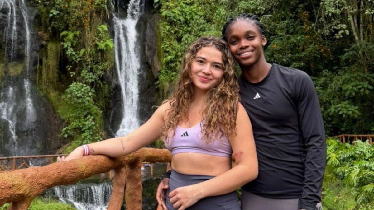 Linda Caicedo pasa sus vacaciones en Colombia