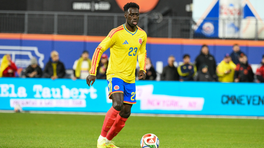 Davinson con la selección Colombia