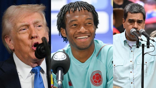 Juan Guillermo Cuadrado se pronunció tras la captura de Nicolás Maduro y exaltó a Donald Trump