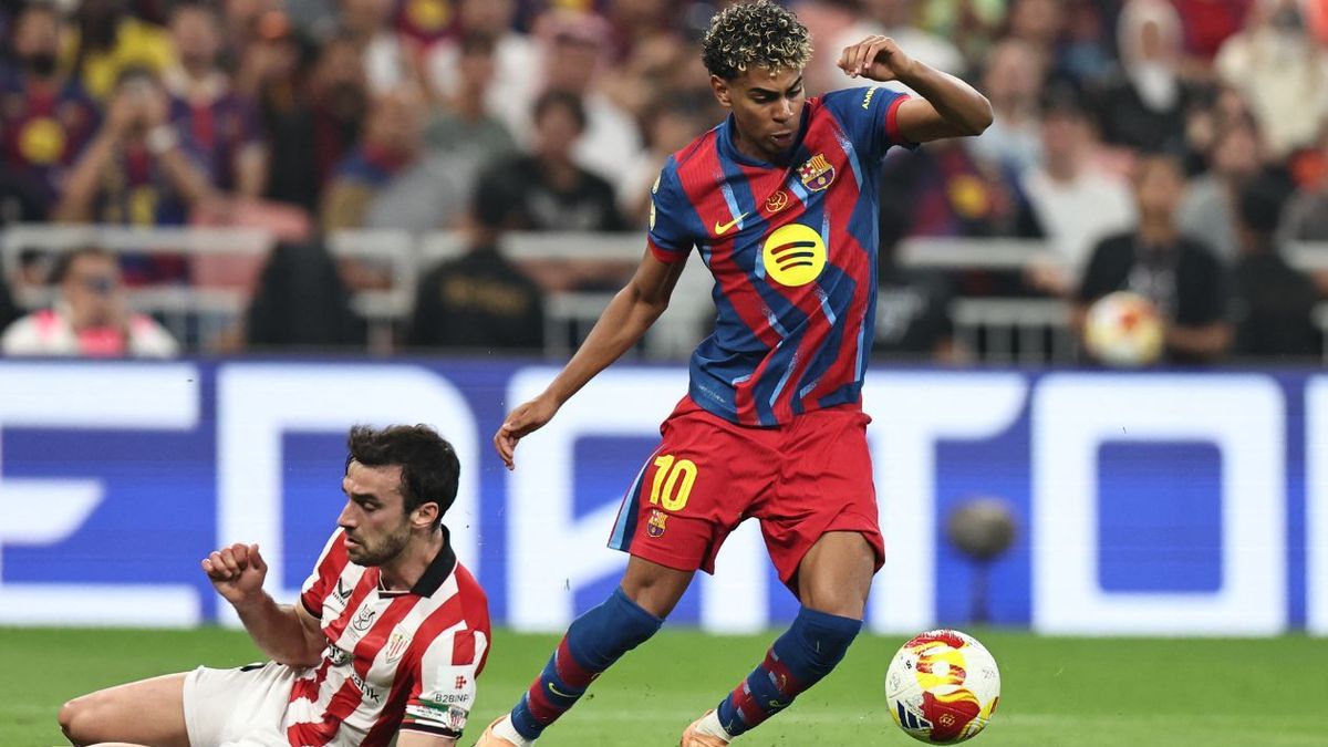 Barcelona goleó al Bilbao y jugará la final de la Supercopa de España