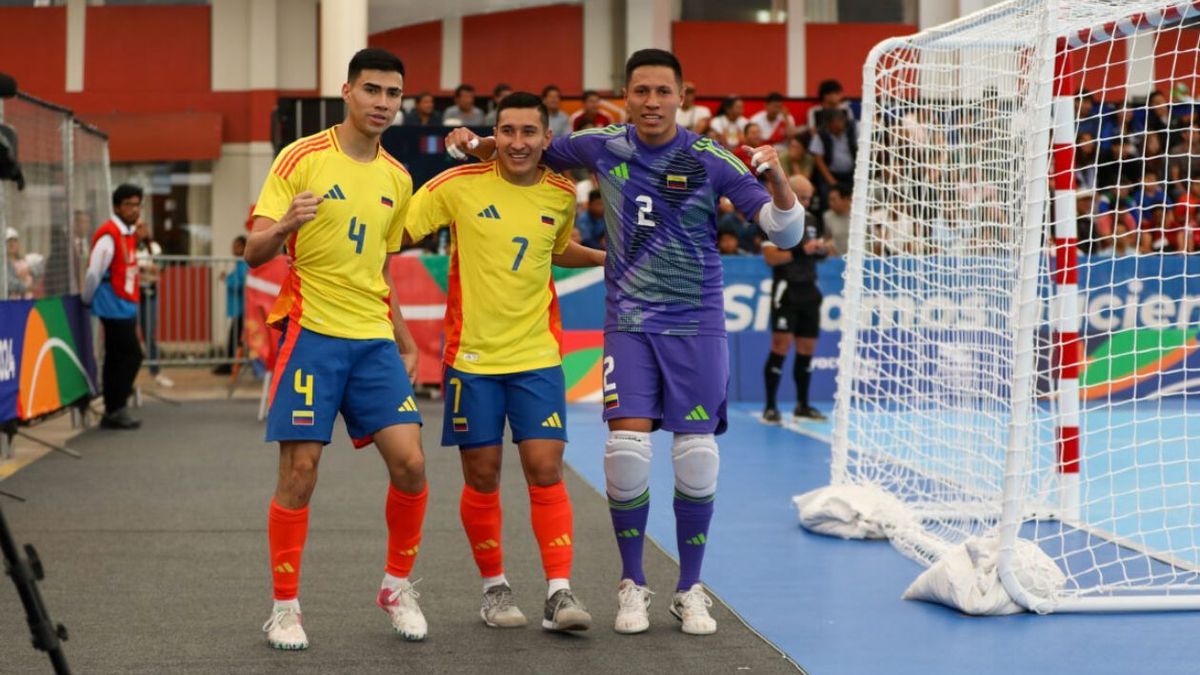 Fixture de la Selección Colombia en la Copa América de Futsal
