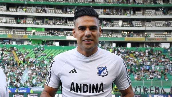 ¿Qué pasó con Falcao? Razón por la que no jugó en Millonarios vs River