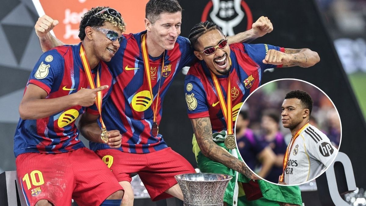 VIDEO - Mbappé no soportó la derrota: polémico gesto contra Barcelona