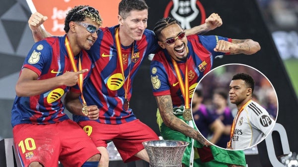 VIDEO - Mbappé no soportó la derrota: polémico gesto contra Barcelona