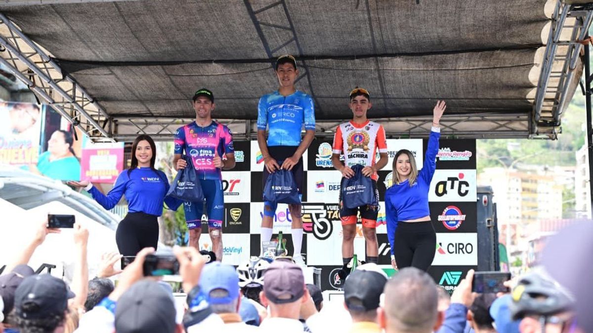 Brandon Rojas, ganador etapa 5 de la Vuelta al Táchira