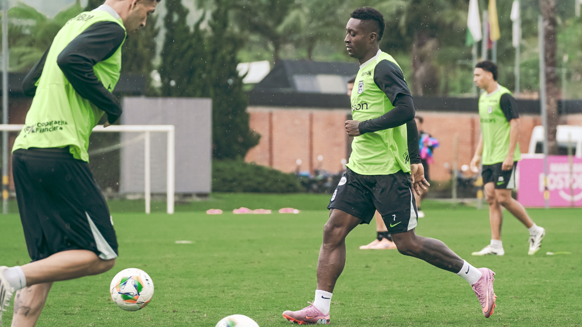 Entrenamiento Atlético Nacional