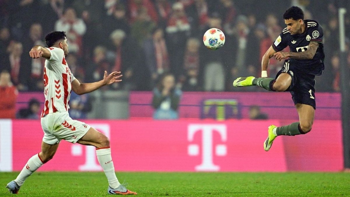 Video de la asistencia de Luis Díaz en Bayern Múnich vs Colonia