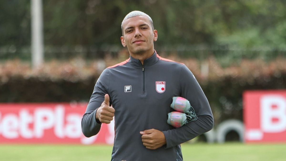 Franco Fagúndez, nuevo jugador de Independiente Santa Fe