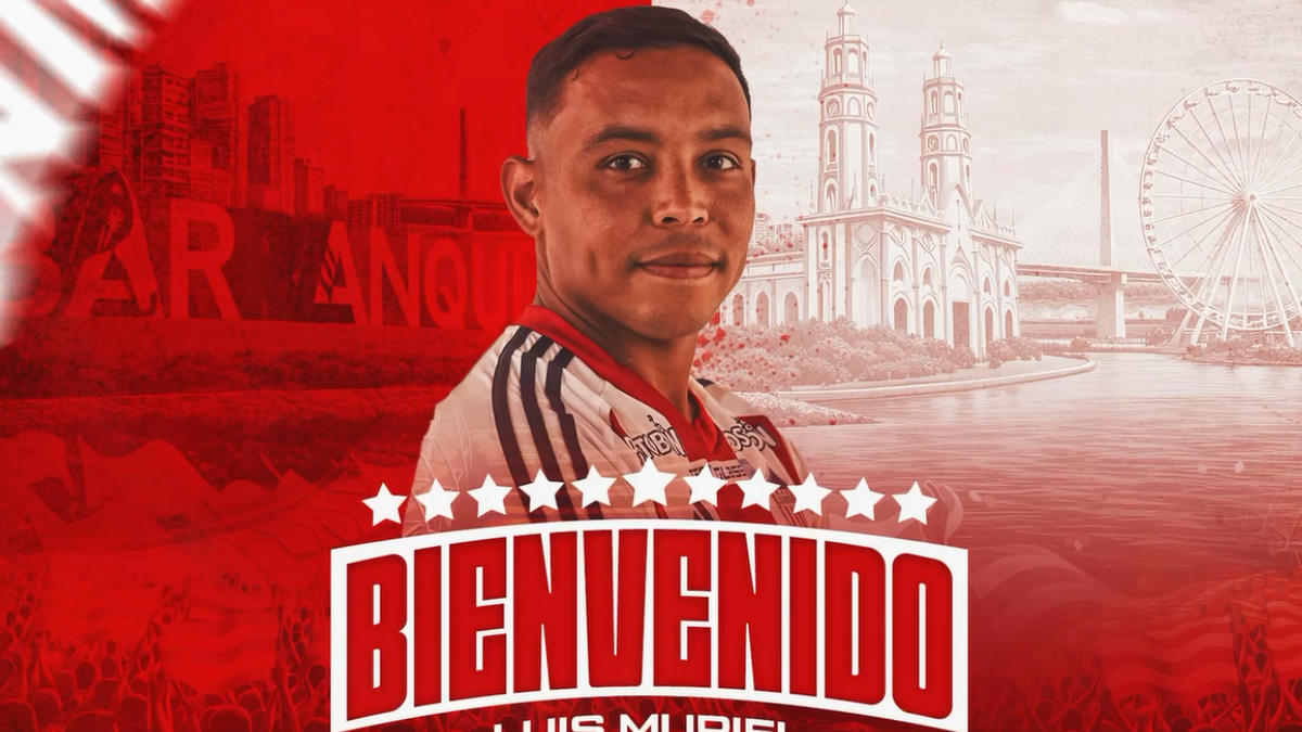 Luis Fernando Muriel es nuevo fichaje de Junior de Barranquilla