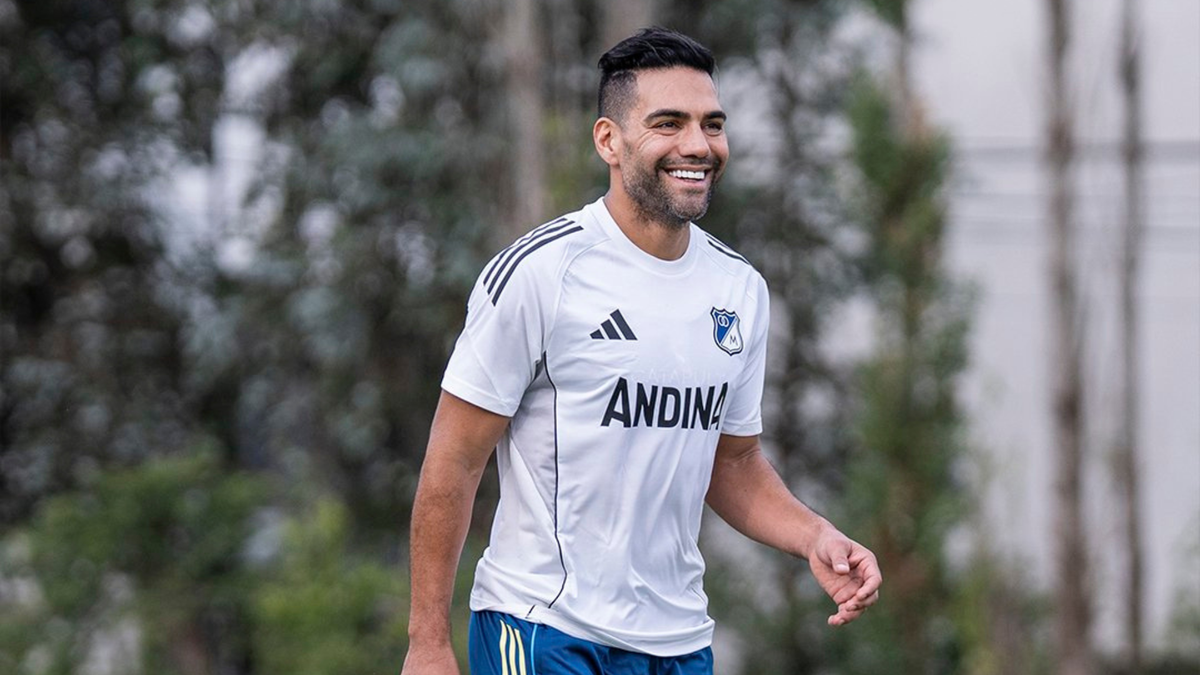 Radamel Falcao García, jugador de Millonarios
