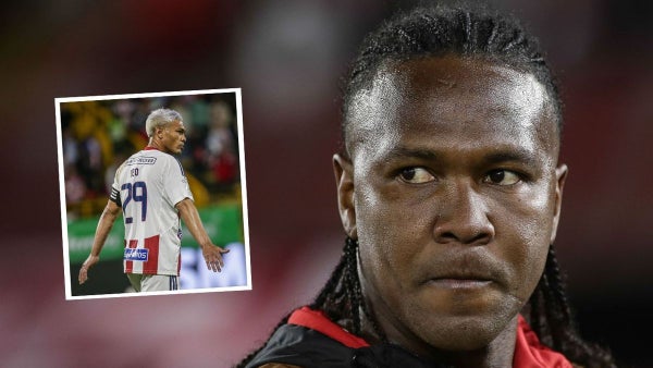 Rodallega le respondió a Teófilo el insulto en el Metropolitano