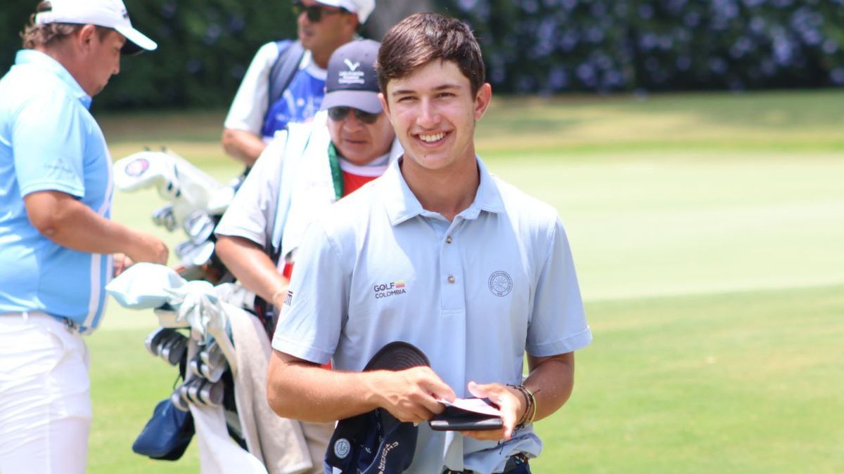 Tomás Restrepo, golfista colombiano