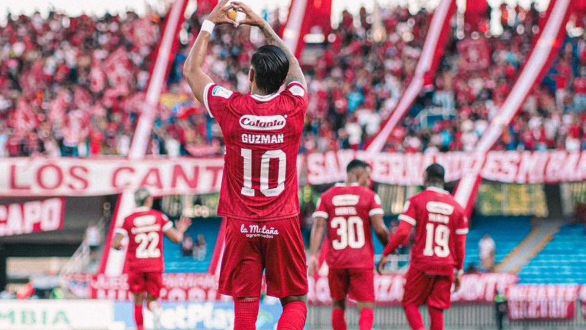 Yeison Guzmán marcó doblete con América de Cali vs Internacional de Bogotá