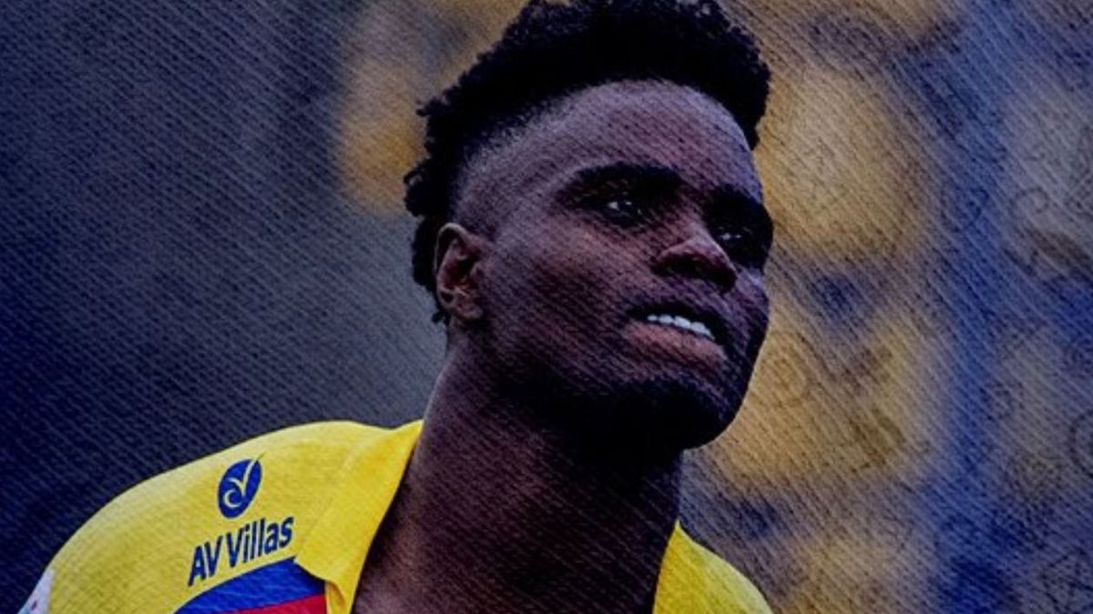 Andrey Estupiñán, autor del gol vs Medellín