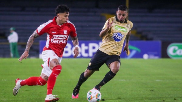 [Video] Santa Fe insistió, pero no pasó del empate 1-1 con Águilas Doradas