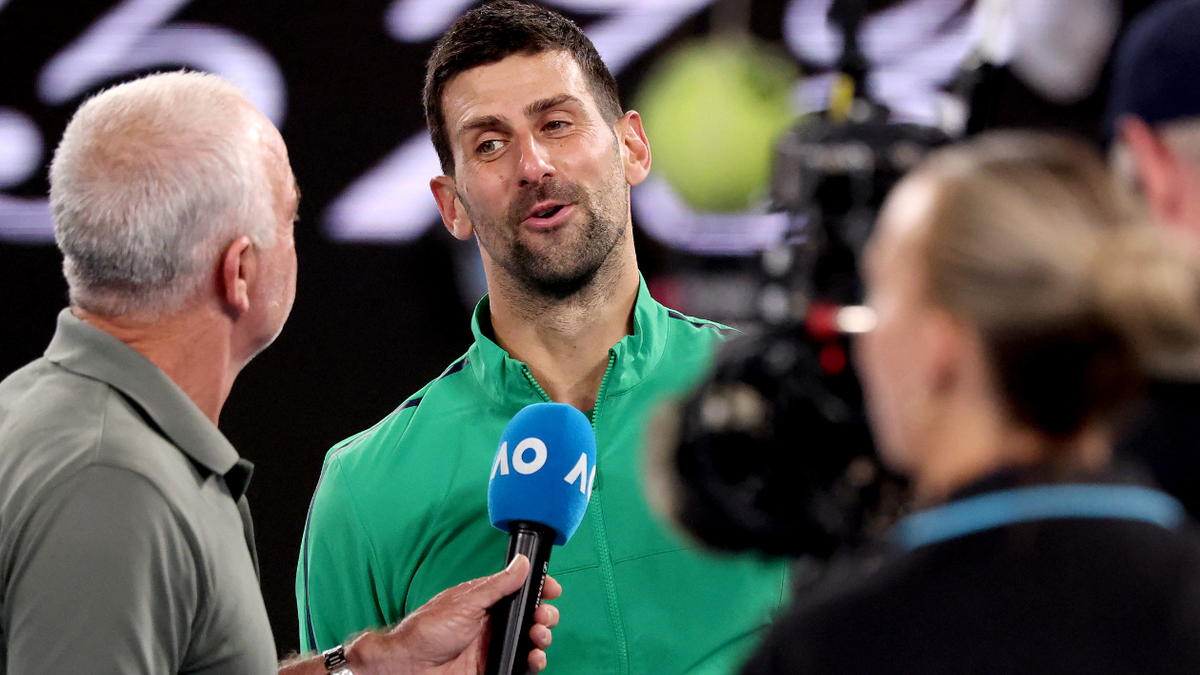 Djokovic avanzó en el Australian Open y se encamina al título intimidando a sus rivales.