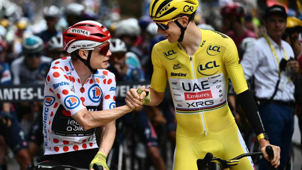 Vingegaard habló del duelo con Pogacar