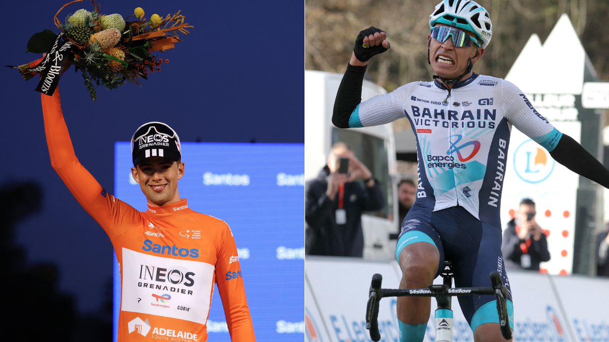 Colombianos en la clasificación general del Tour Down Under