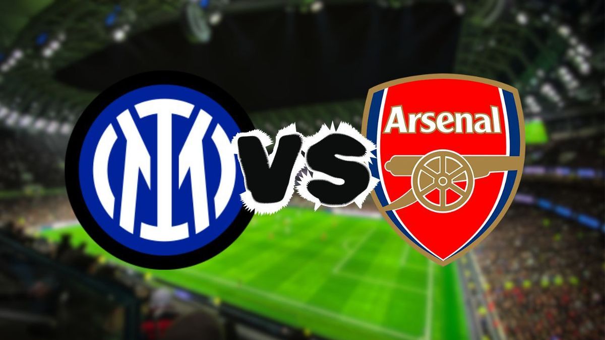 Inter enfrenta al Arsenal por la Champions League.