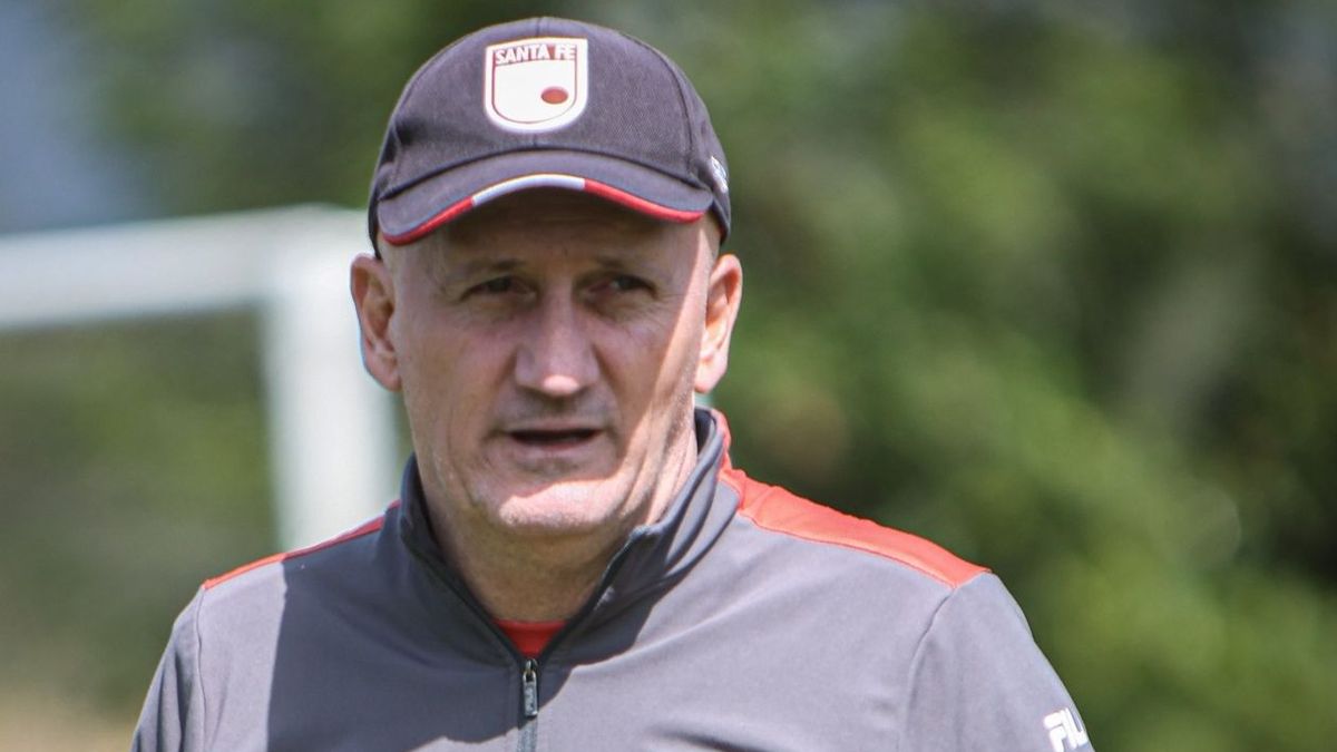 Pablo Repetto, entrenador de Santa Fe