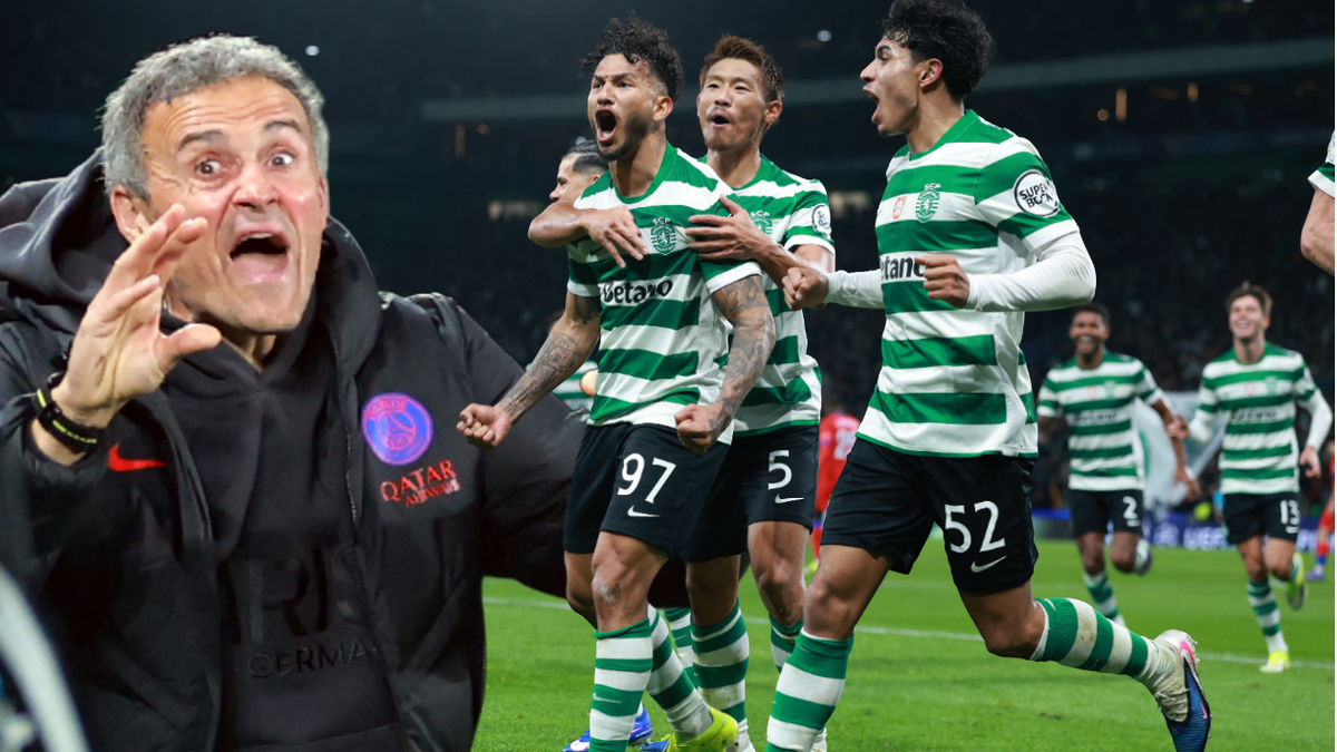 Luis Enrique estalló tras la victoria de Sporting vs PSG en Champions League