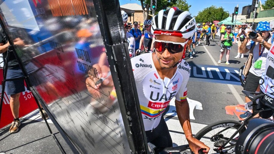 Así va Jhonatan Narváez en la general del Tour Down Under - etapa 1